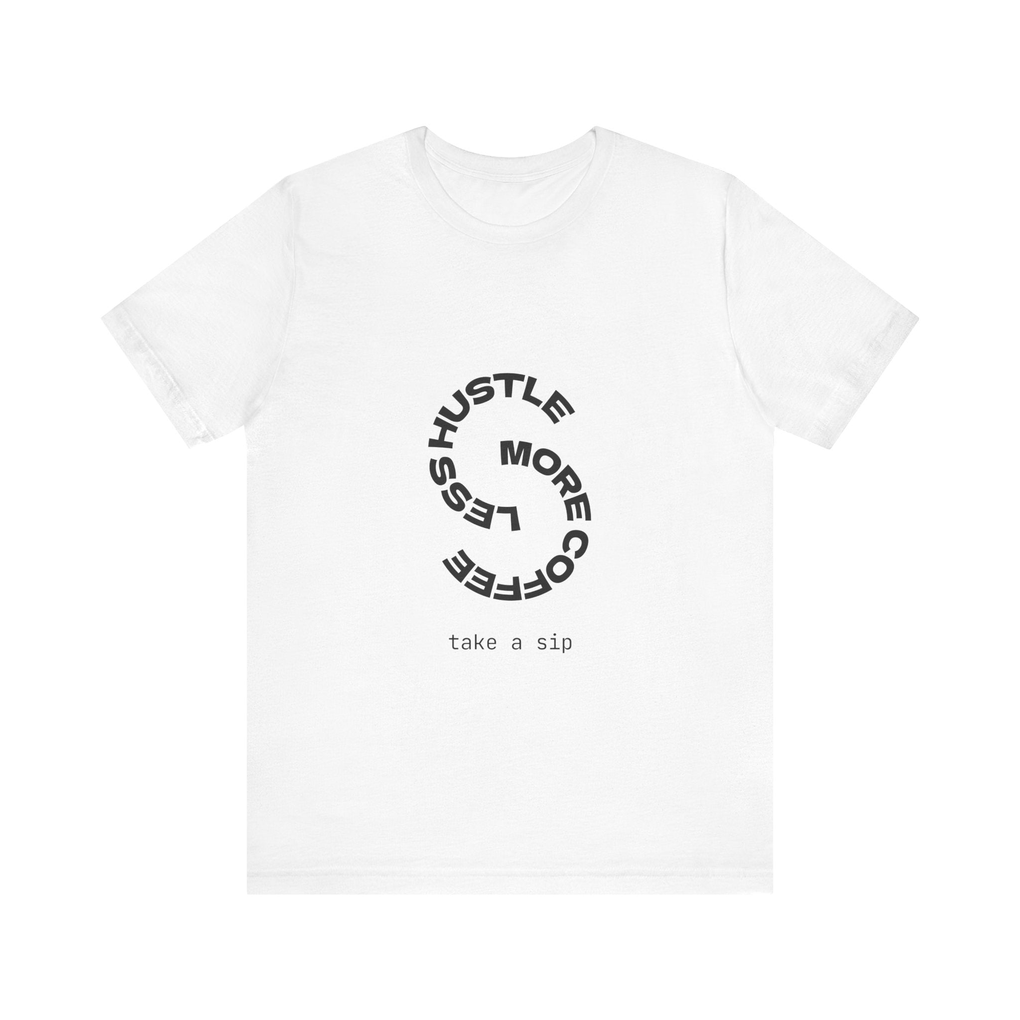 Hustle & Coffee Unisex Tee - Motivational Graphic Shirt